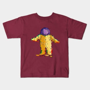 Glitching spaceman Kids T-Shirt